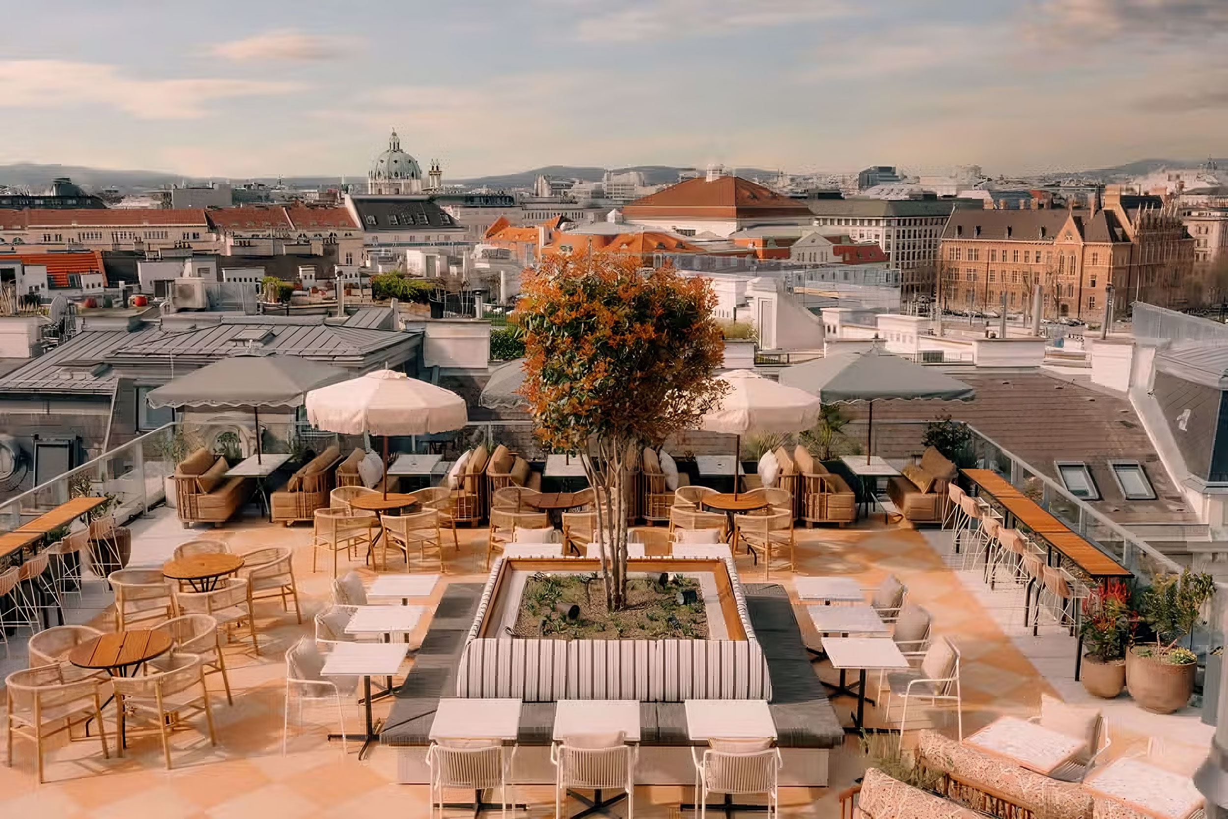 Die coolsten Rooftop Bars Wiens - Design Deluxe